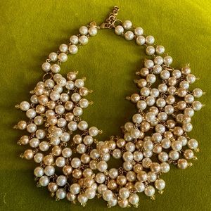 Three Strand Pearl Necklace